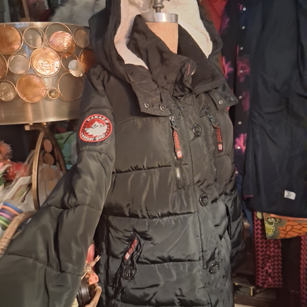 Men's Black Military Field Jacket